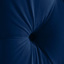 Meridian Fritz Navy Velvet Full Bed