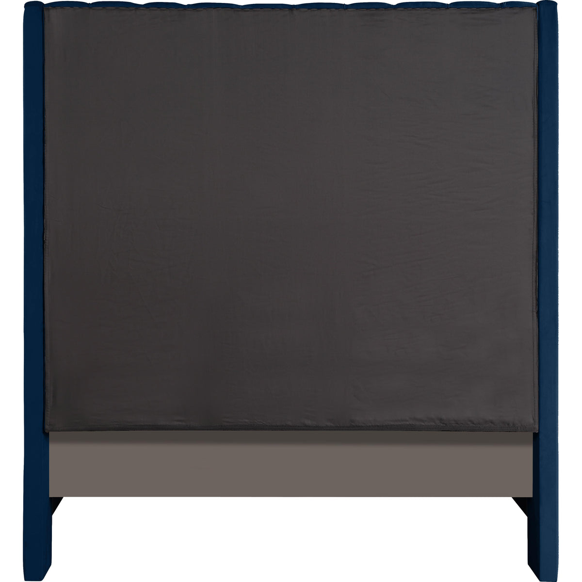 Meridian Fritz Navy Velvet Full Bed