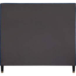 Meridian Harlie Navy Velvet Full Bed
