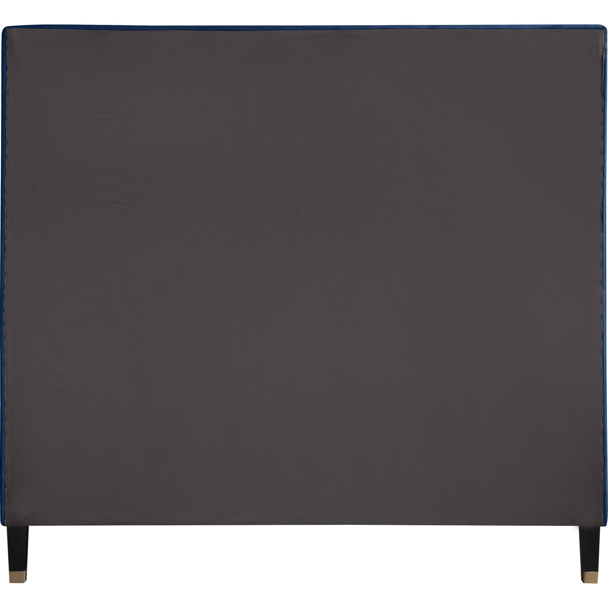 Meridian Harlie Navy Velvet Full Bed