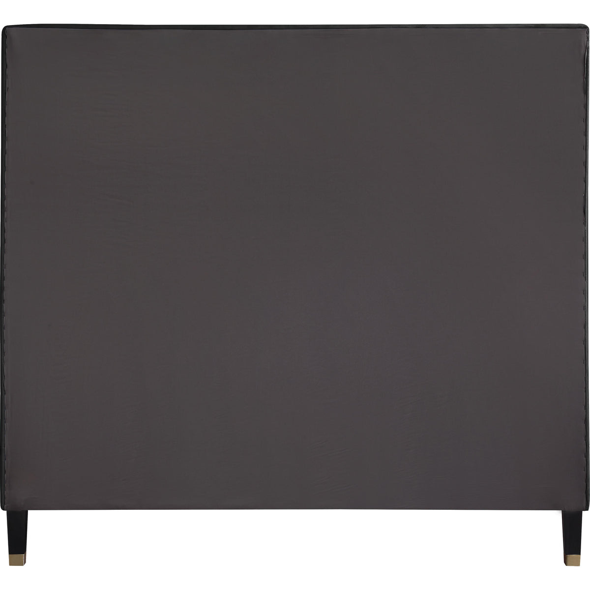 Meridian Harlie Black Velvet King Bed