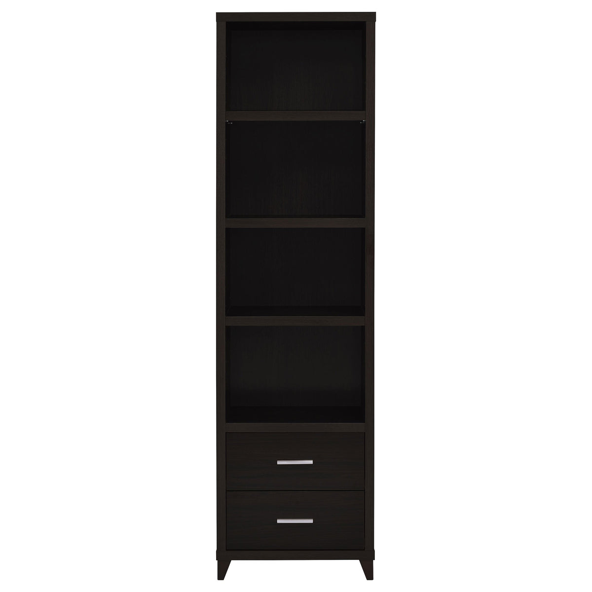 Lewes 2-door Engineered Wood 60-inch TV Stand Cappuccino