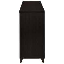 Lewes 2-door Engineered Wood 60-inch TV Stand Cappuccino