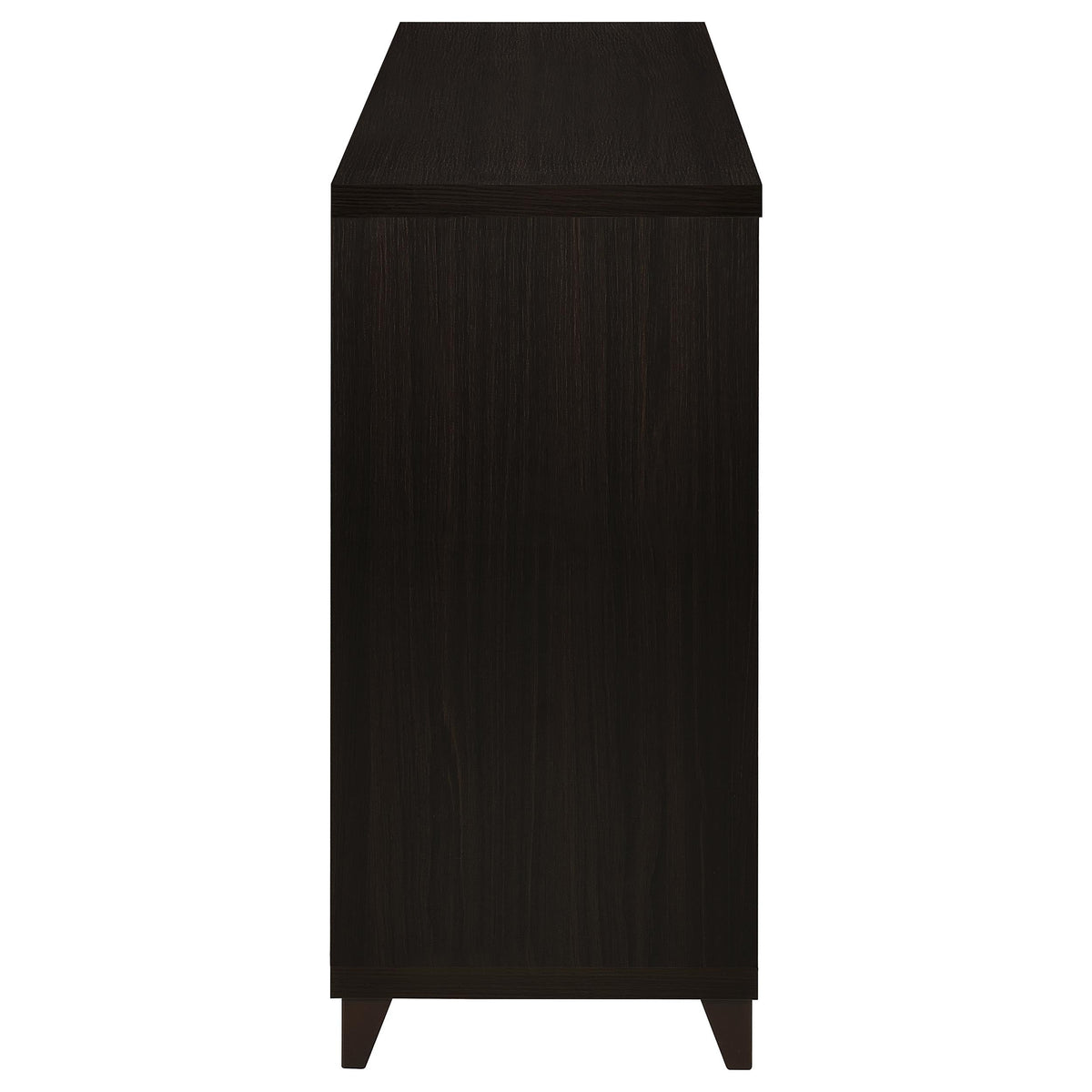 Lewes 2-door Engineered Wood 60-inch TV Stand Cappuccino