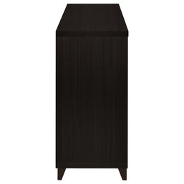 Lewes 2-door Engineered Wood 60-inch TV Stand Cappuccino