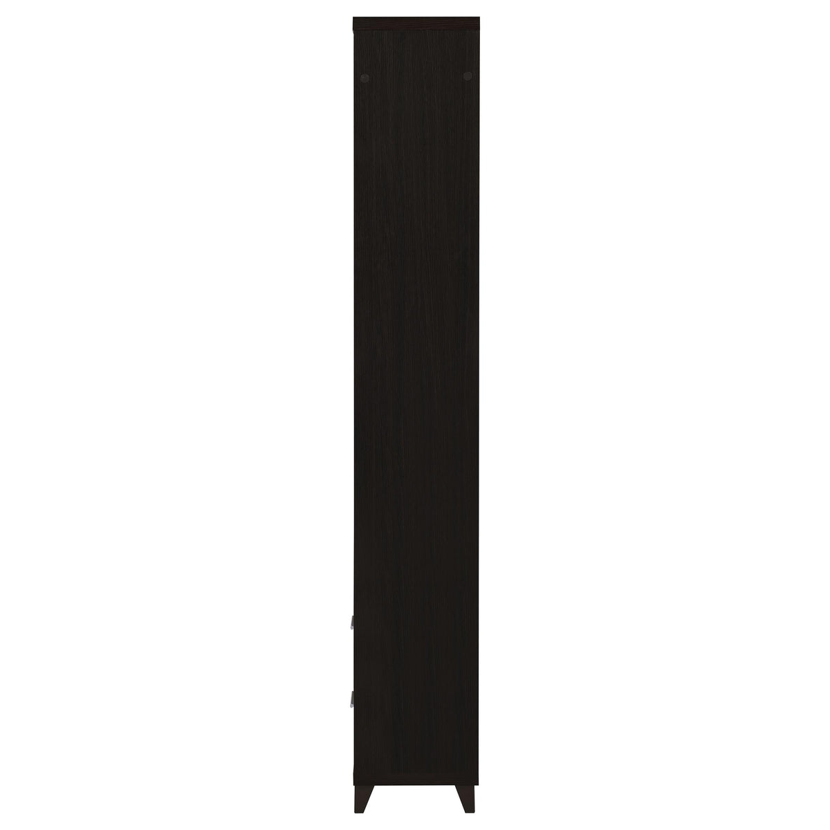 Laughlin 3-shelf Engineered Wood Media Tower Dark Pine