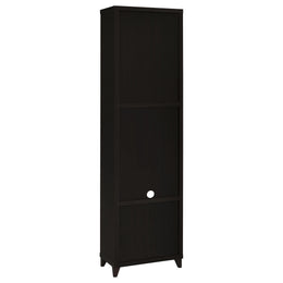 Laughlin 3-shelf Engineered Wood Media Tower Dark Pine
