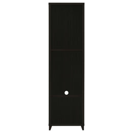 Laughlin 3-shelf Engineered Wood Media Tower Dark Pine