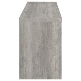 Burke 2-door Engineered Wood TV Stand Grey Driftwood