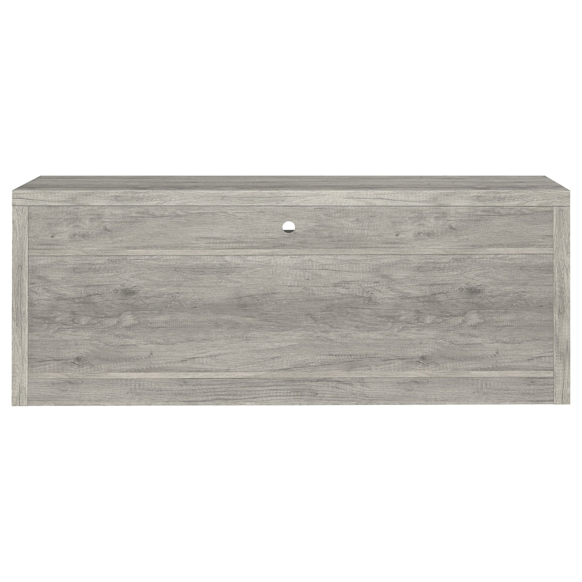 Burke 2-door Engineered Wood TV Stand Grey Driftwood