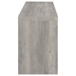 Burke 2-door Engineered Wood TV Stand Grey Driftwood
