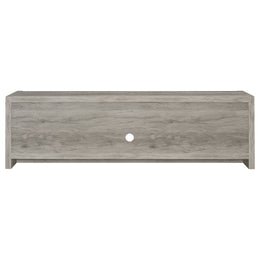 Burke 2-door Engineered Wood TV Stand Grey Driftwood