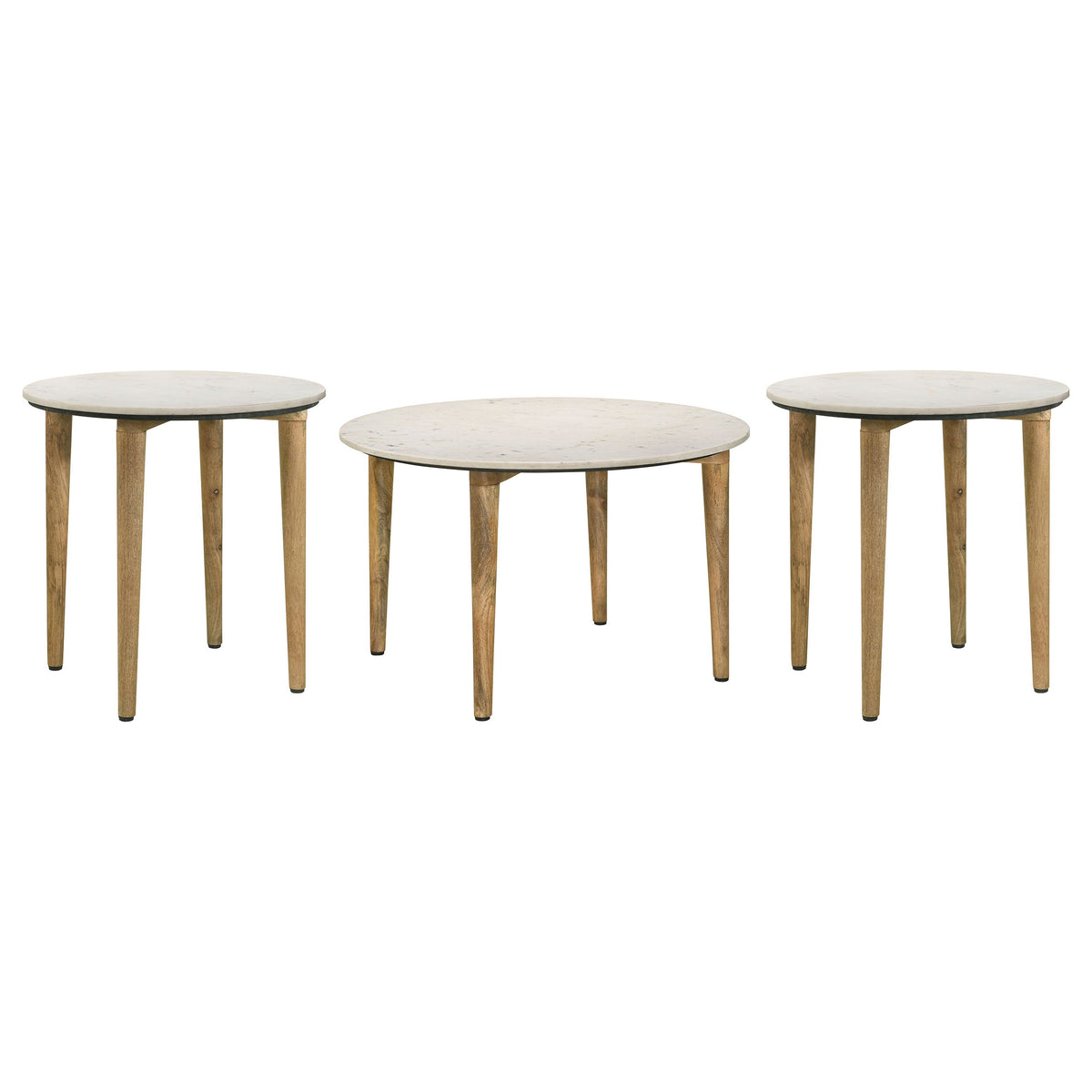 Aldis  Coffee and End Table Set White