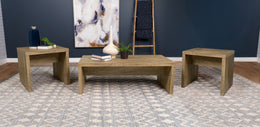 Lynette Rectangular Coffee and End Table Set Mango