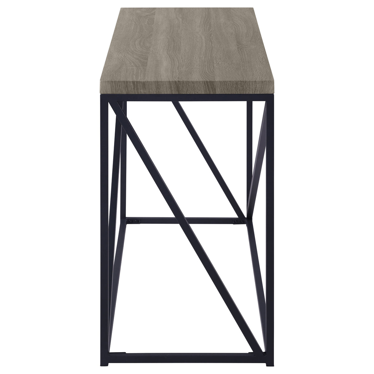 Birdie Rectangular Entryway Console Table Sonoma Grey