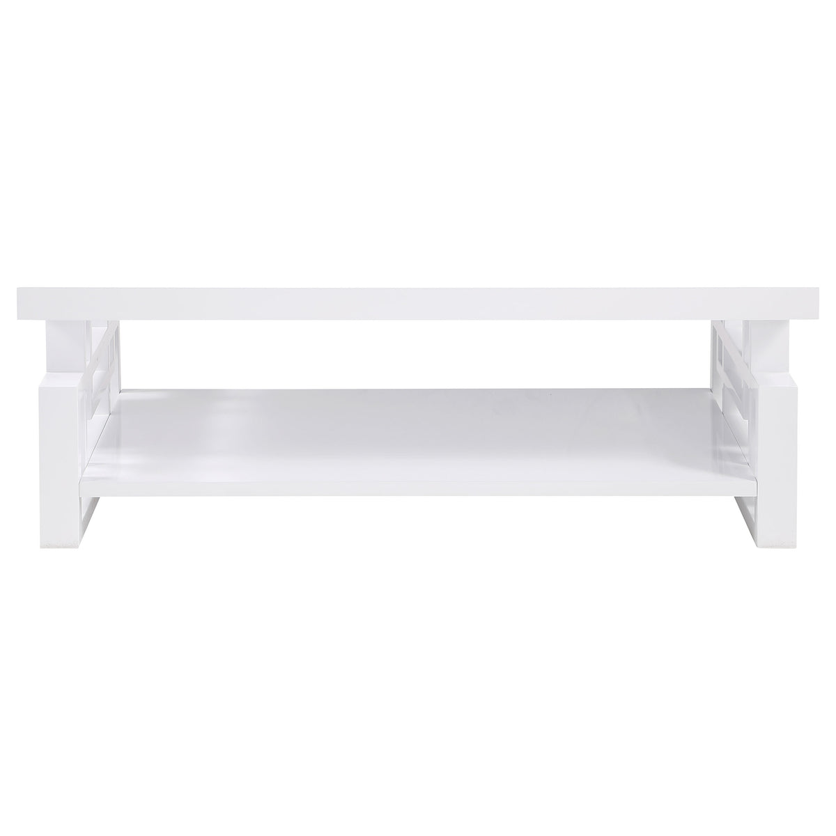 Schmitt  Coffee and End Table Set White High Gloss