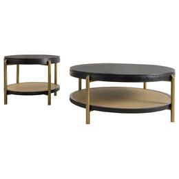 Arini Round Coffee and End Table Set