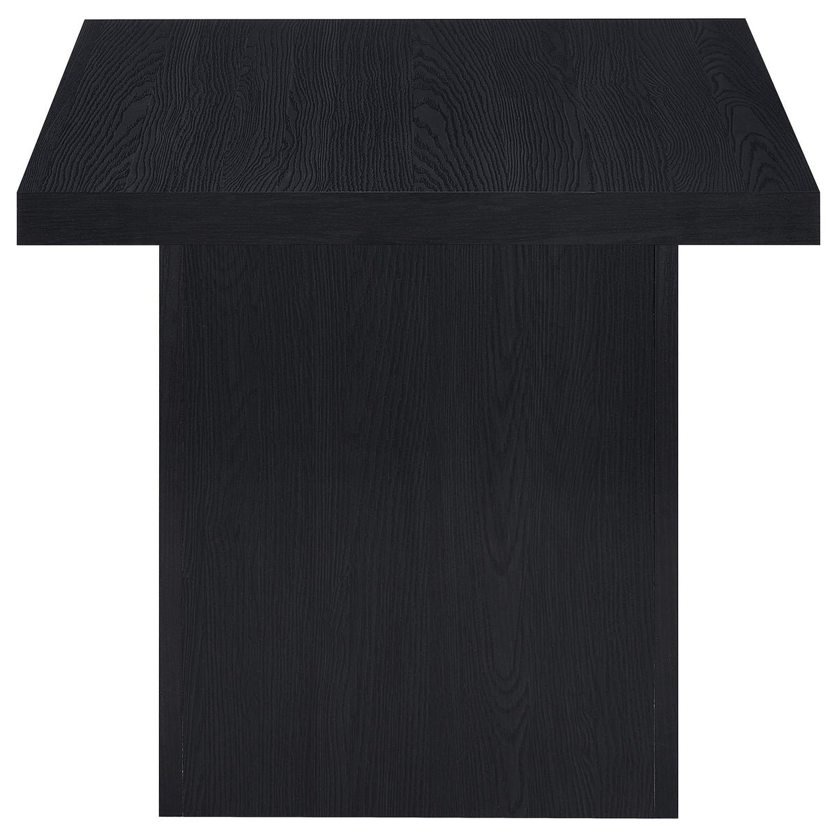 Max  Rectangular Coffee and End Table Set Black
