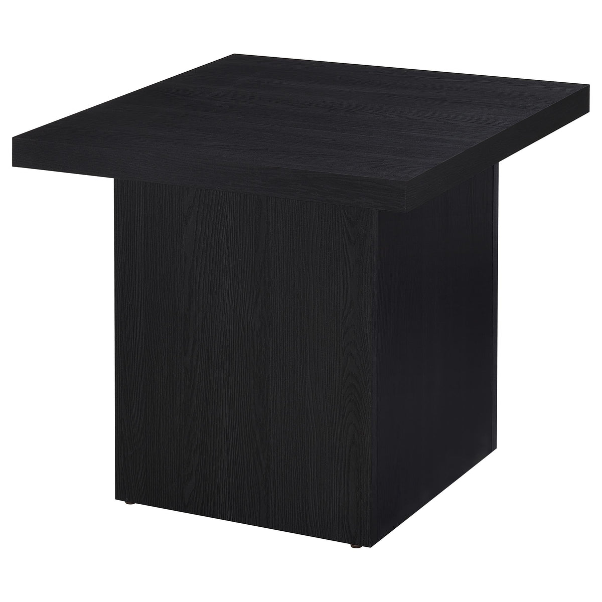 Max  Rectangular Coffee and End Table Set Black