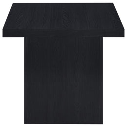 Max  Rectangular Coffee and End Table Set Black