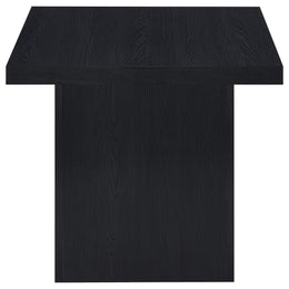 Max  Rectangular Coffee and End Table Set Black