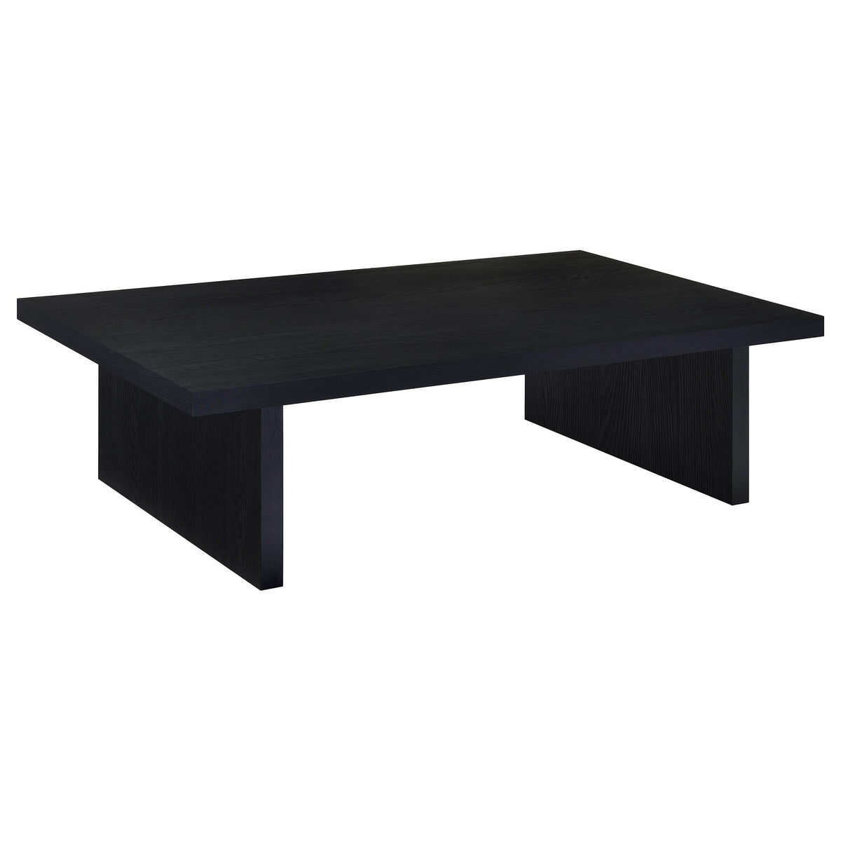 Max  Rectangular Coffee and End Table Set Black