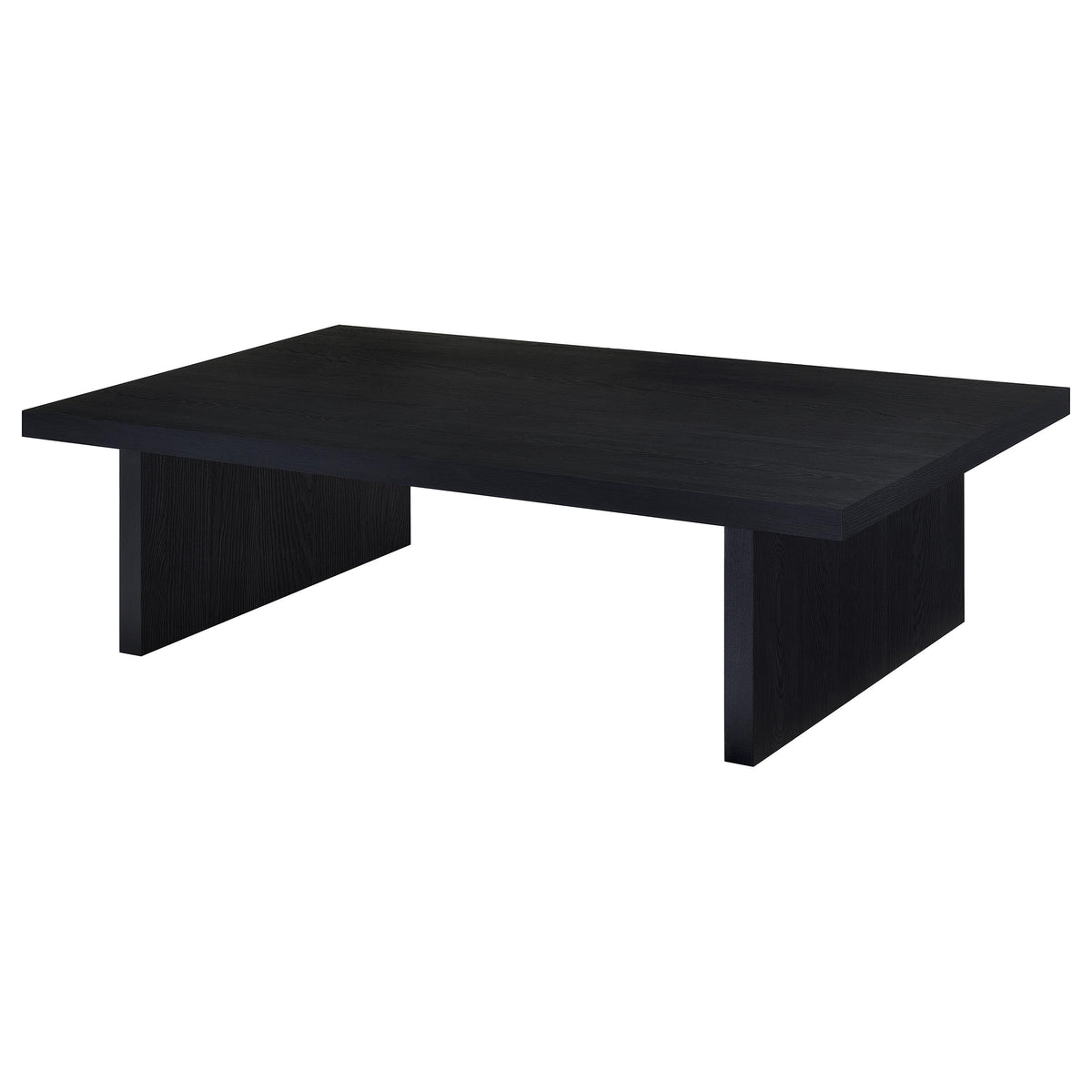 Max  Rectangular Coffee and End Table Set Black