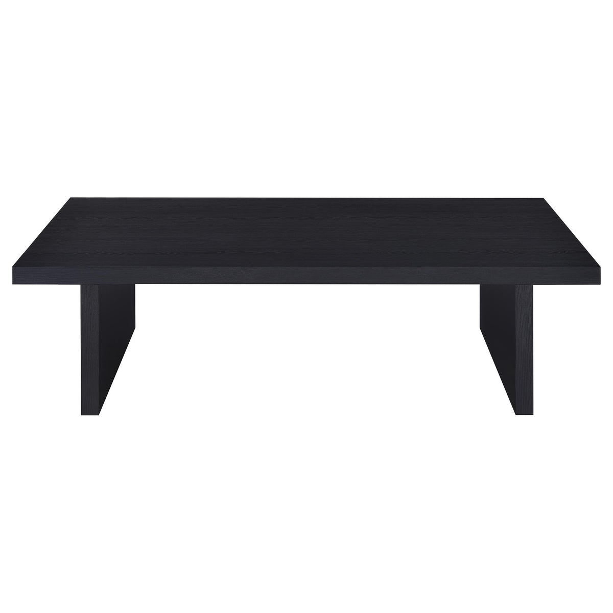 Max  Rectangular Coffee and End Table Set Black