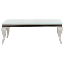 Carone Glass Top Coffee and End Table Set