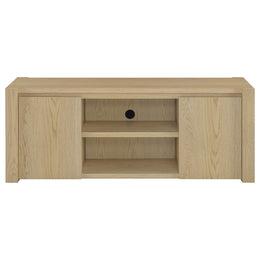 Laurelton 3-piece Entertainment Center TV Stand Light Oak
