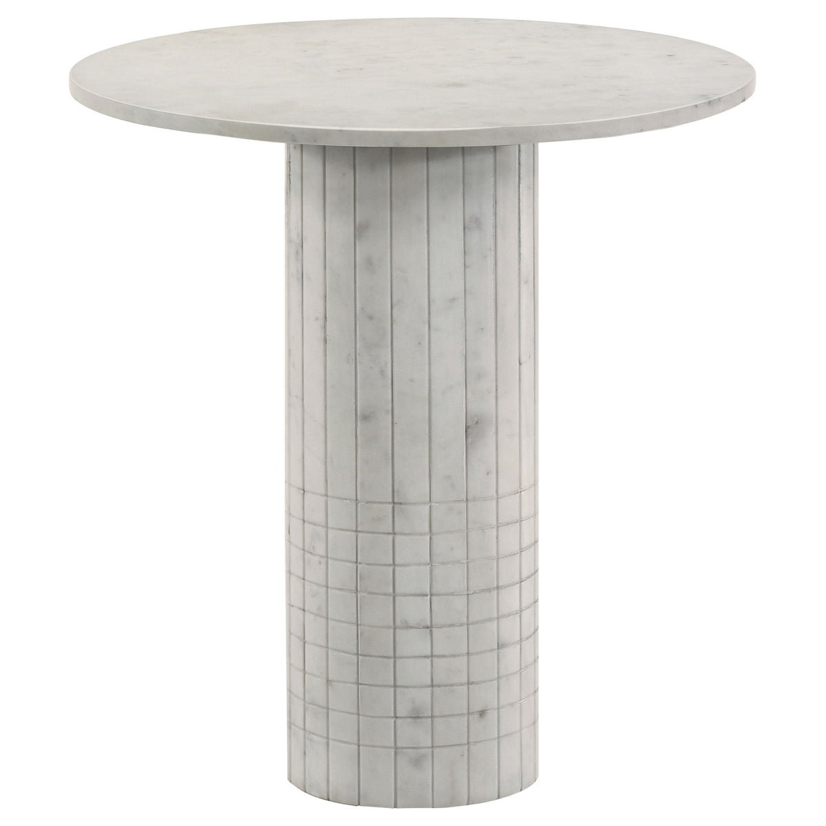Astoria Marble Coffee and End Table Set White