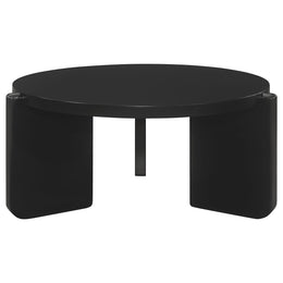Cordova  Solid Wood Coffee and End Table Set Black