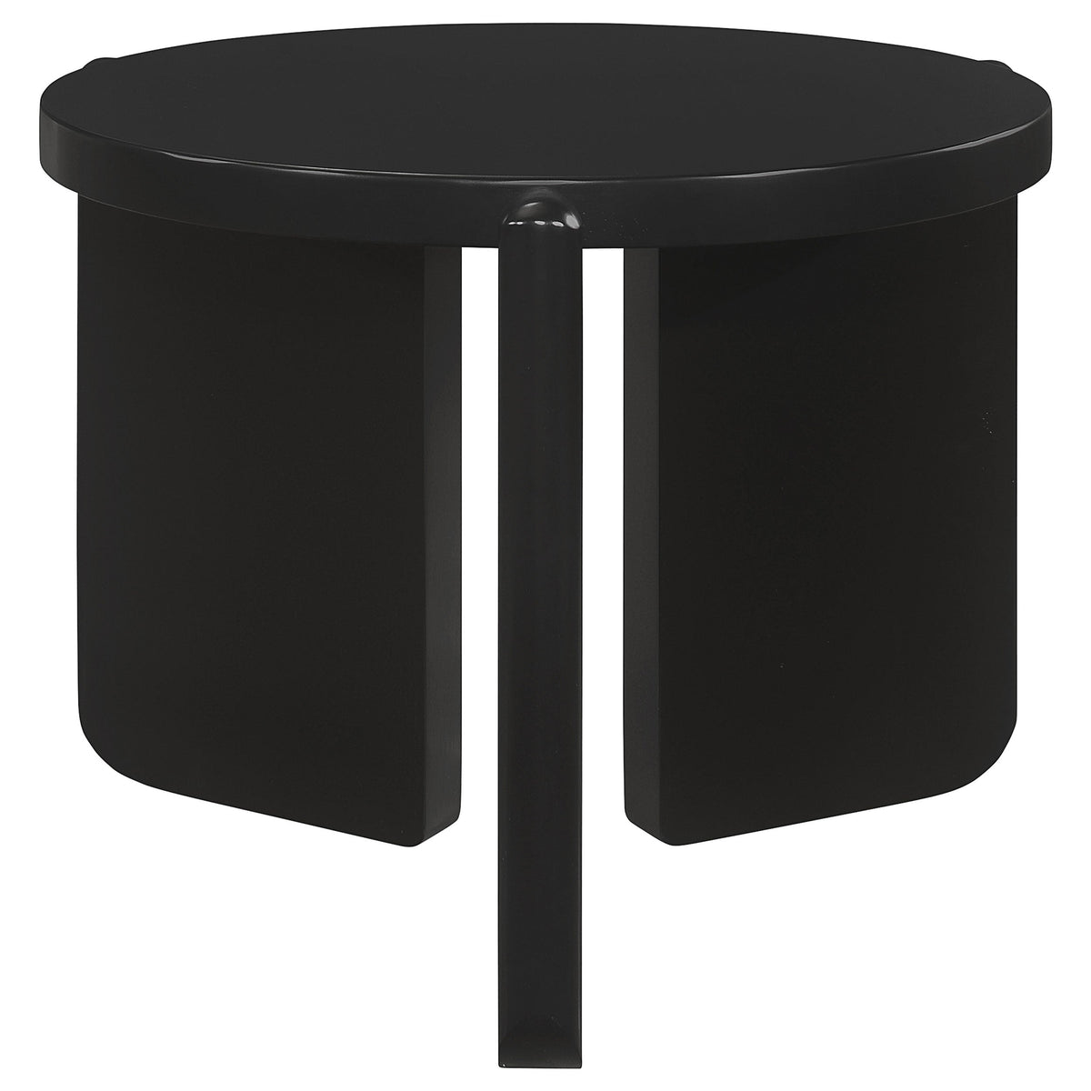 Cordova  Solid Wood Coffee and End Table Set Black