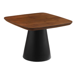 Eason  Coffee Table Set Walnut and Black