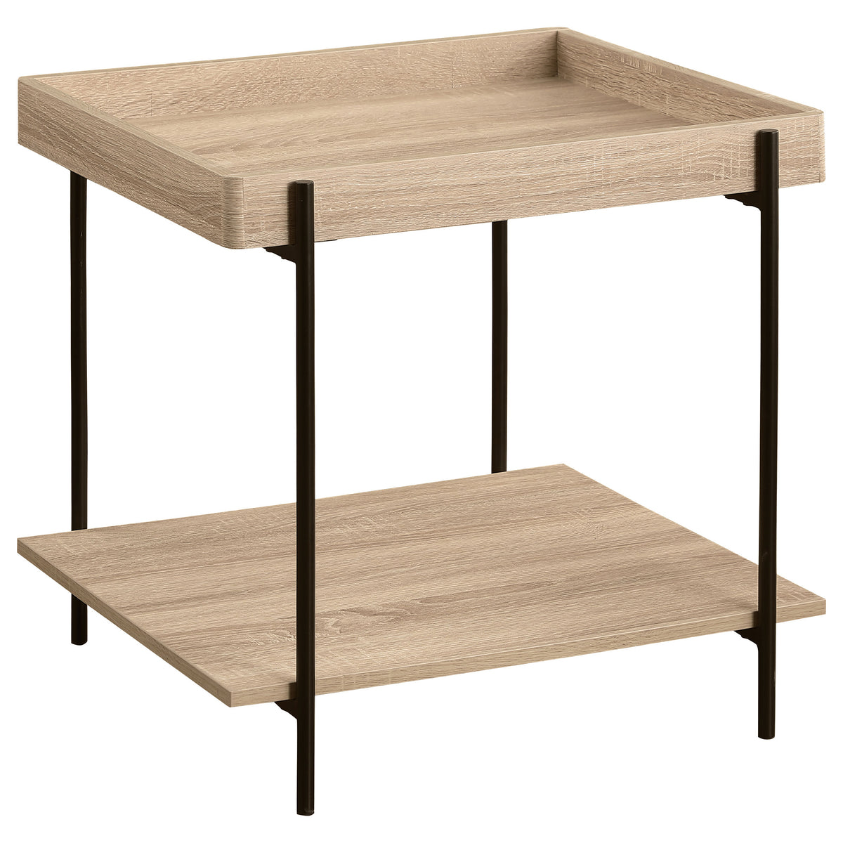 Fallon Rectangular Coffee and End Table Set Natural