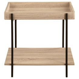 Fallon Rectangular Coffee and End Table Set Natural