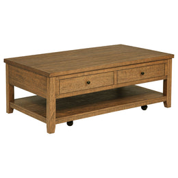 Payne 48-inch Mobile Lift Top Coffee Table Distressed