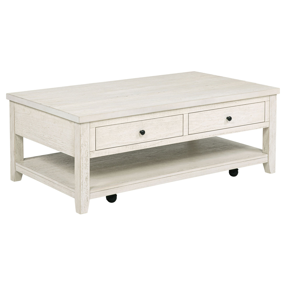 Payne 48-inch Mobile Lift Top Coffee Table Distressed