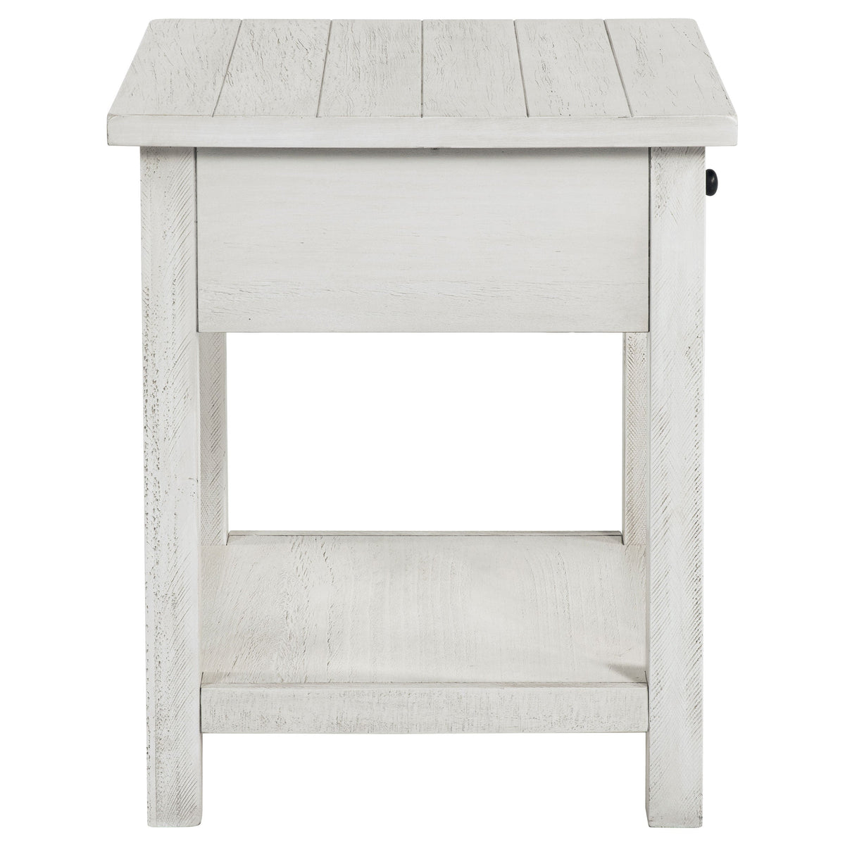 Payne  Coffee and 1-drawer End Table Set Brown