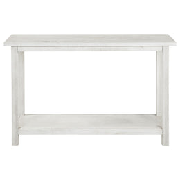 Payne Wood Entryway Sofa Console Table Distressed Brown
