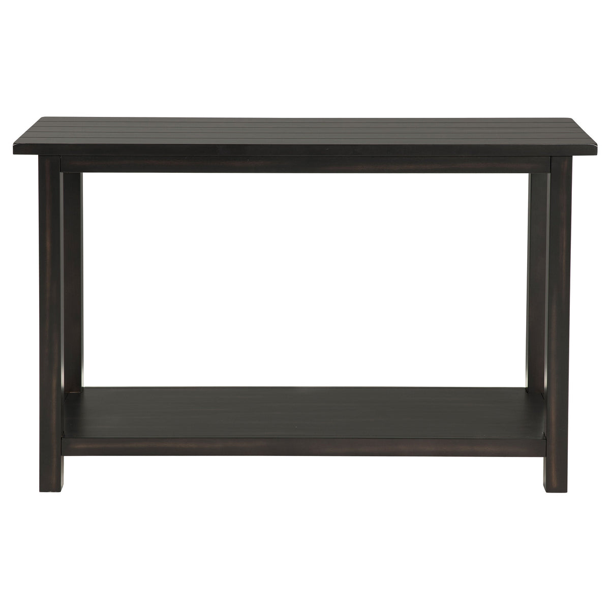 Payne Wood Entryway Sofa Console Table Distressed Brown