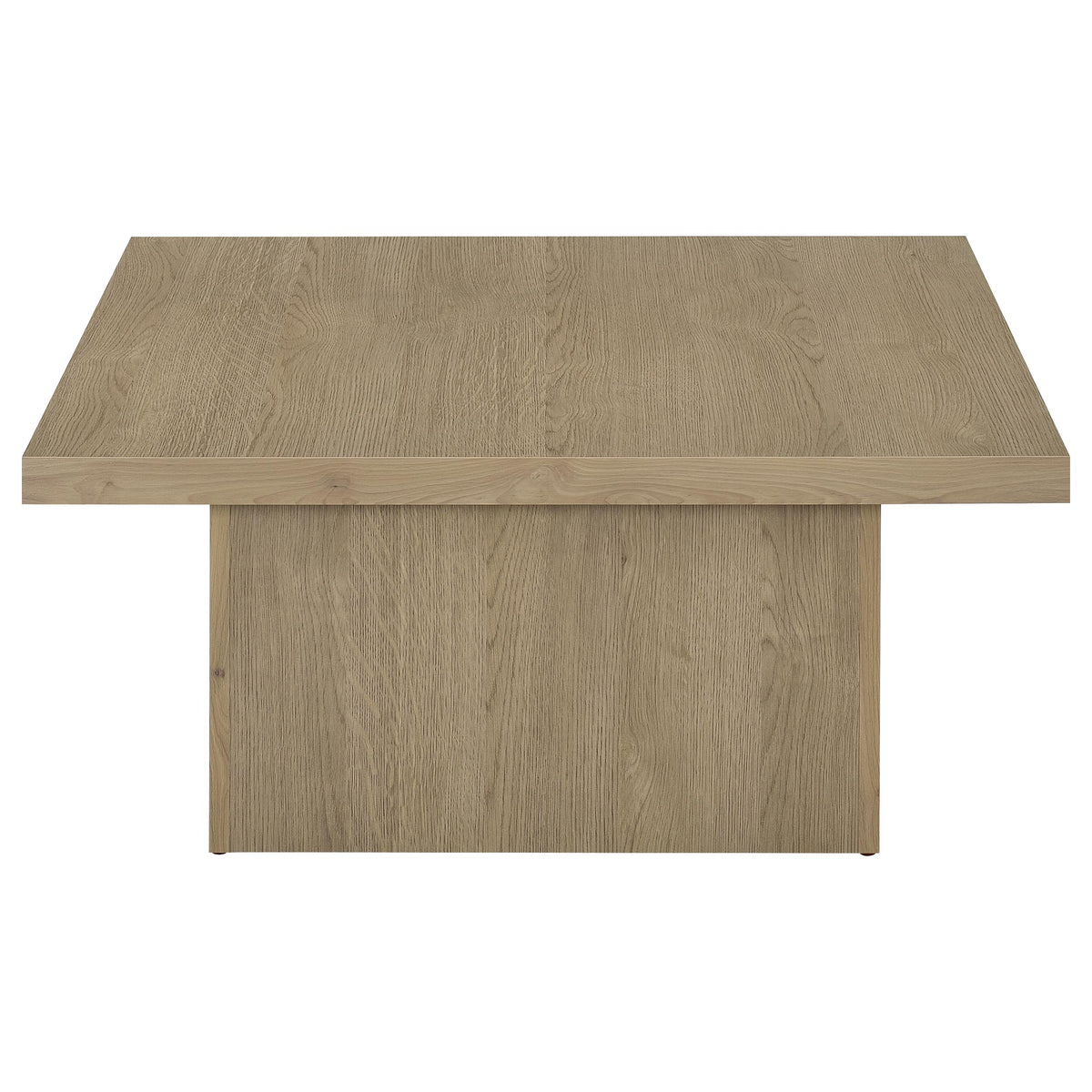 Devar Square Engineered Wood Cocktail Coffee Table Latte