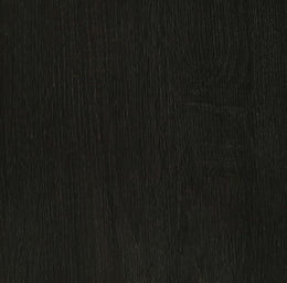 Dacre Round Engineered Wood Top Coffee Table Dark Charcoal