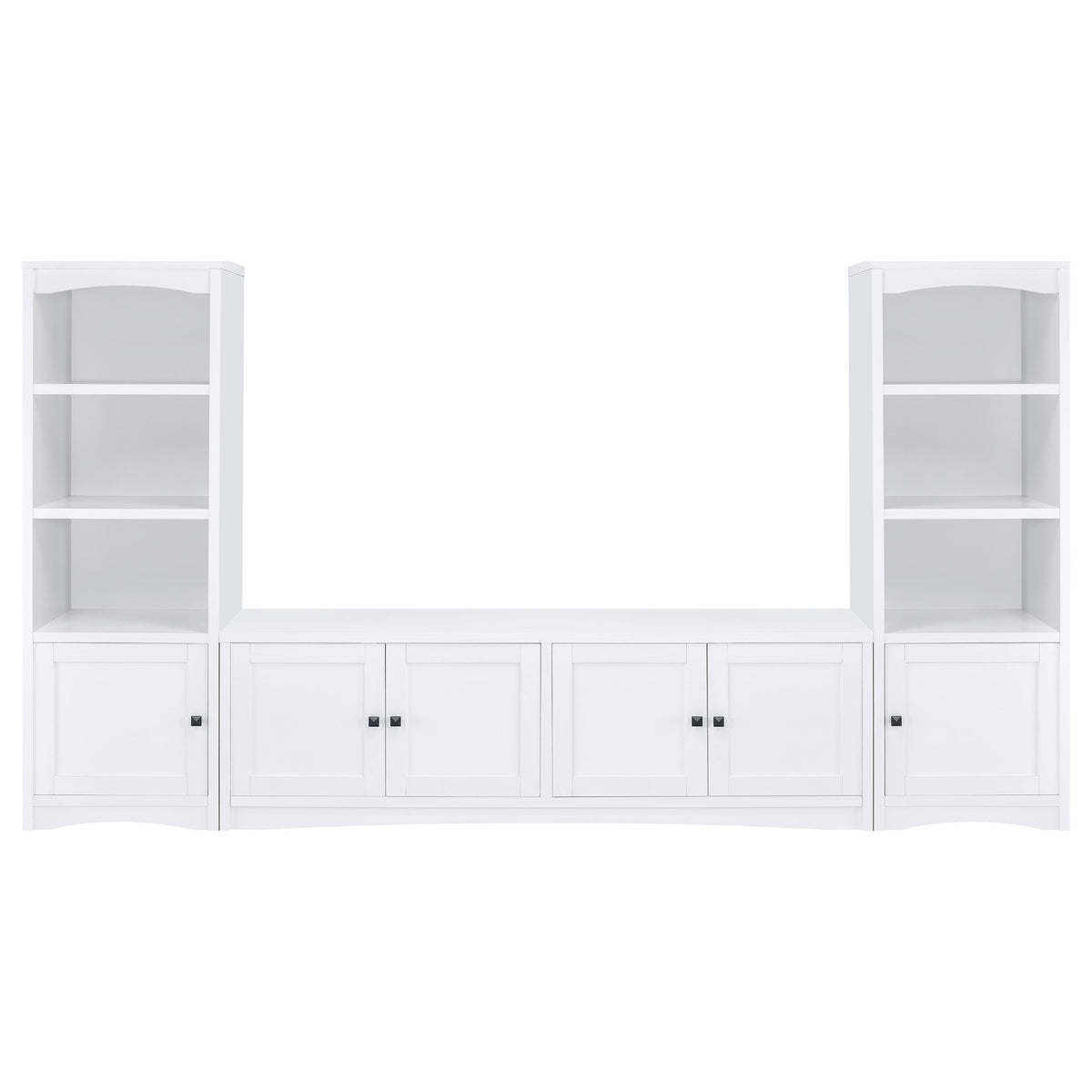 Laughlin  Entertainment Center TV Stand Dark Pine