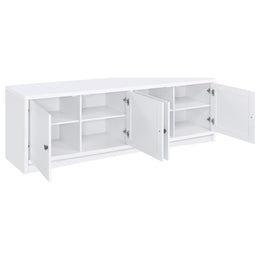 Laughlin  Entertainment Center TV Stand Dark Pine