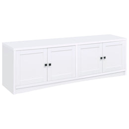 Laughlin  Entertainment Center TV Stand Dark Pine