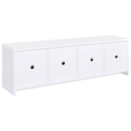 Laughlin  Entertainment Center TV Stand Dark Pine
