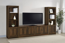 Laughlin  Entertainment Center TV Stand Dark Pine