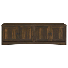 Laughlin  Entertainment Center TV Stand Dark Pine
