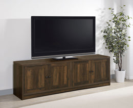 Laughlin  Entertainment Center TV Stand Dark Pine